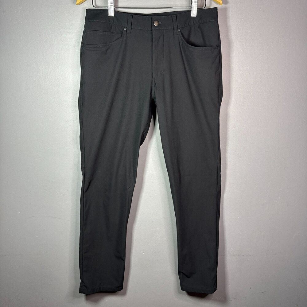 Lululemon Pants Mens Size 32 Gray ABC Classic Fit Warpstreme LM5ADES